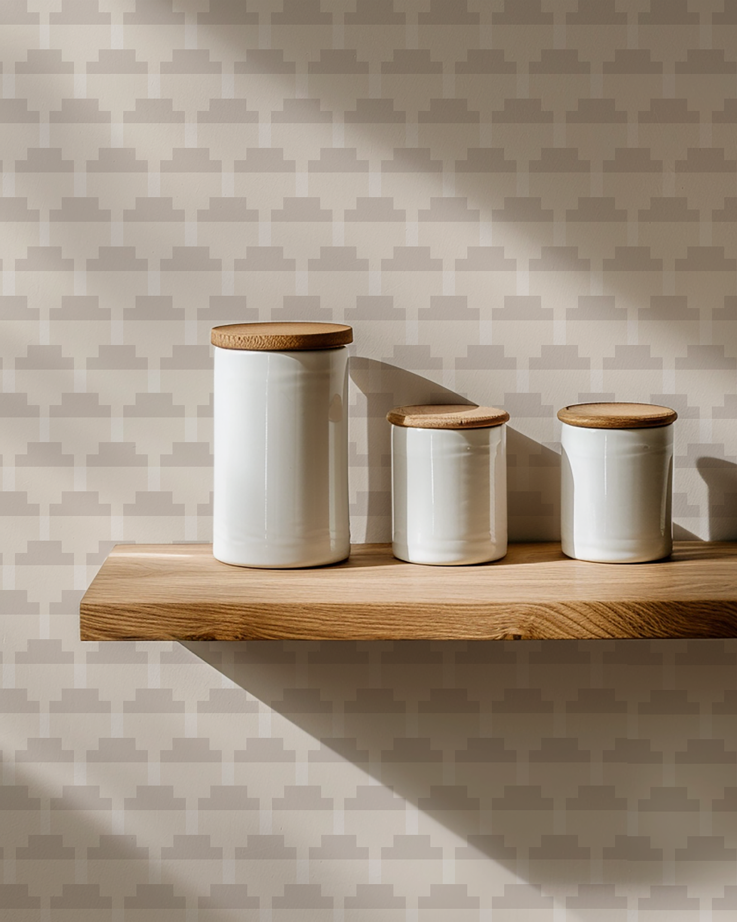 Stepwell Wallpaper - Neutral