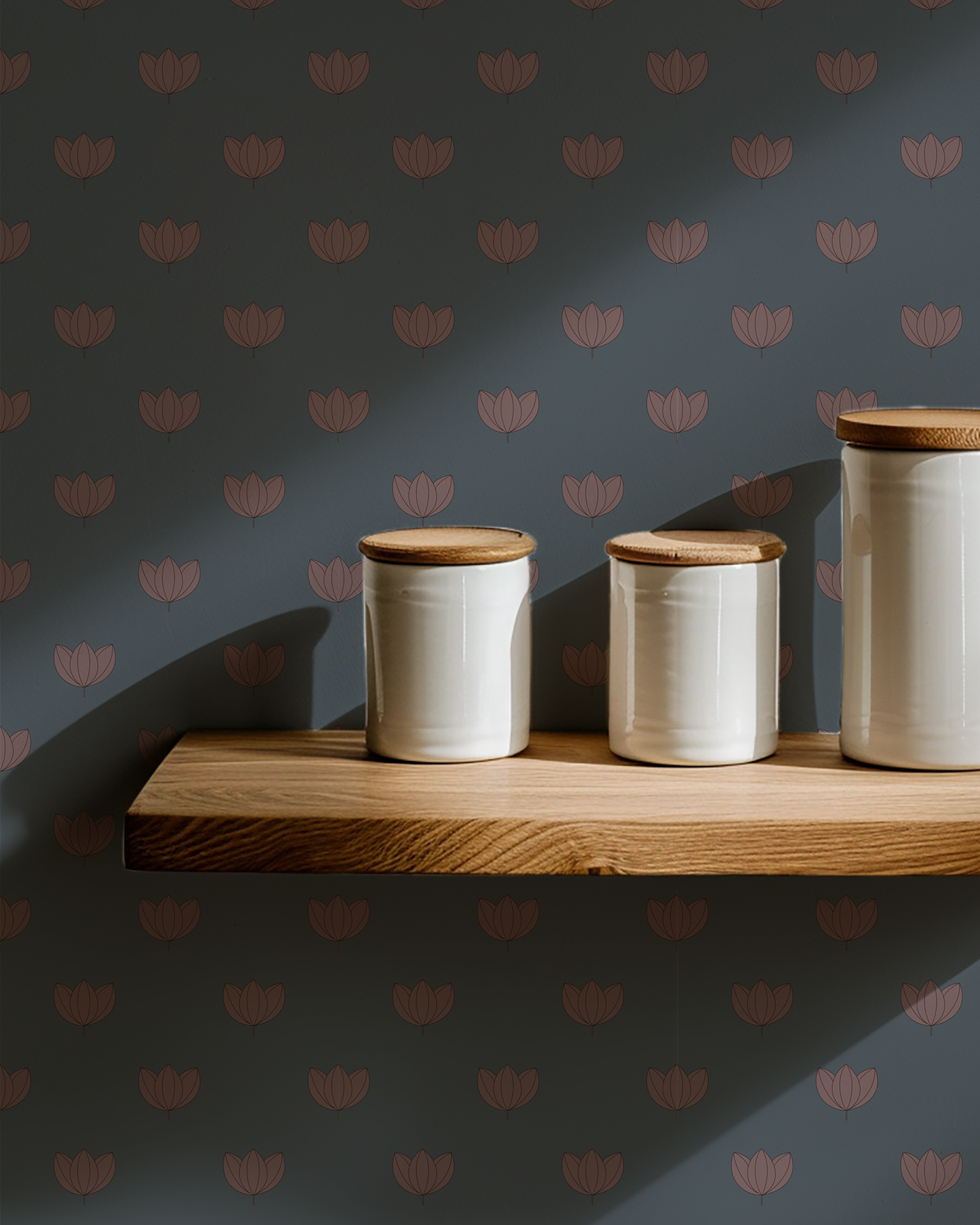 Ink Pond Wallpaper