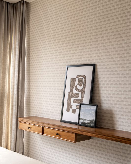 Stepwell Wallpaper - Neutral