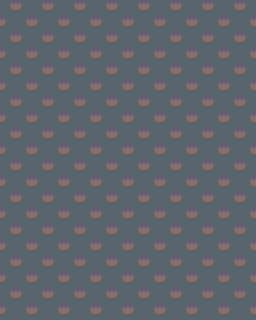 Ink Pond Wallpaper