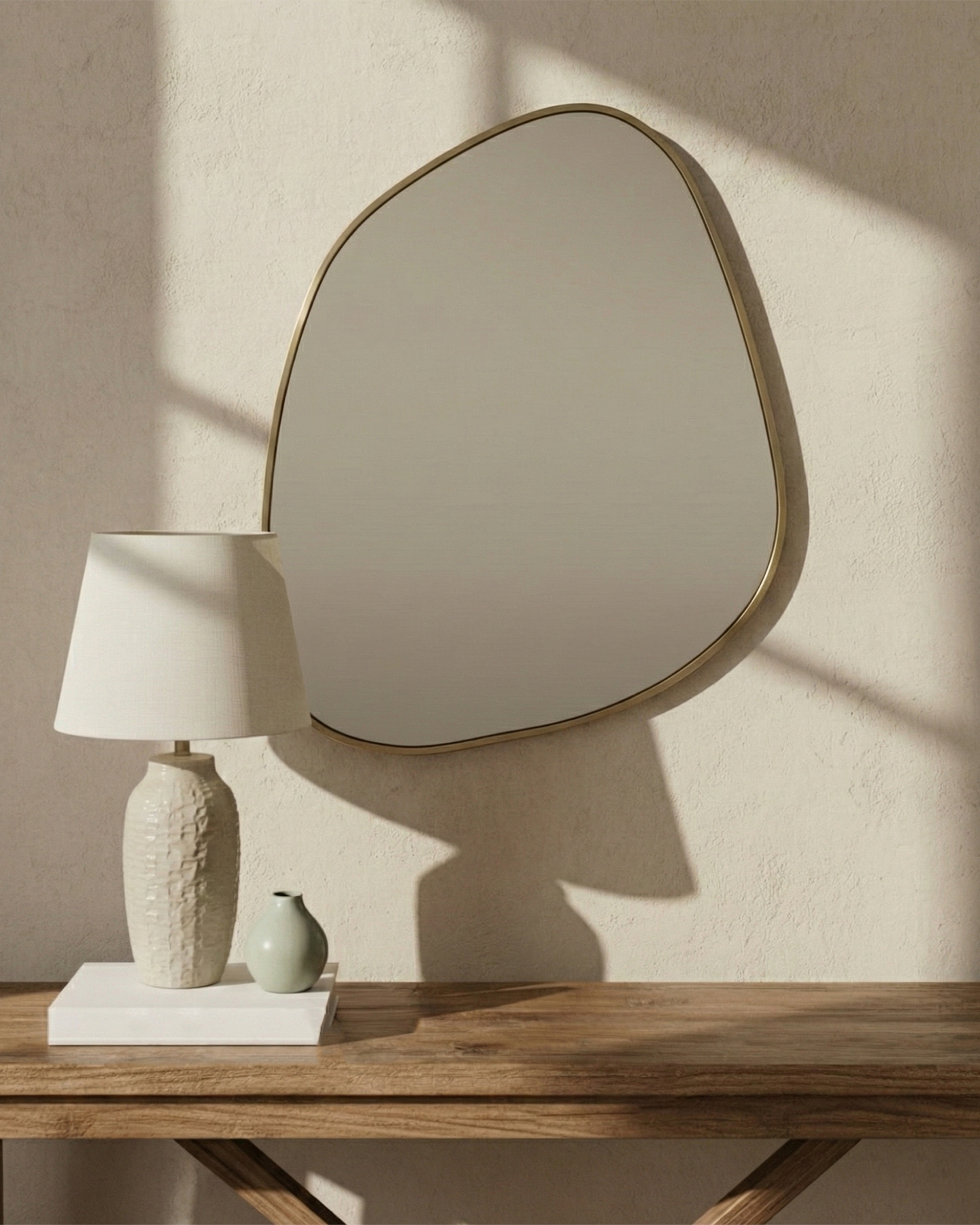 Pebble Mirror
