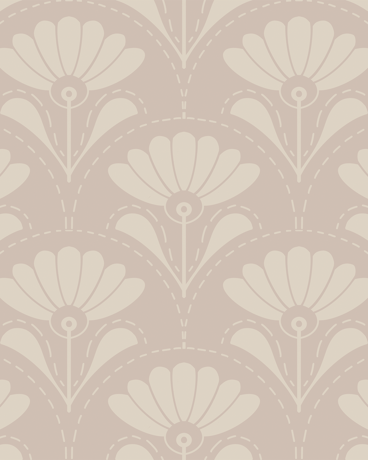 Bloom Wallpaper - Sandstone