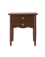 Scallop Side Table