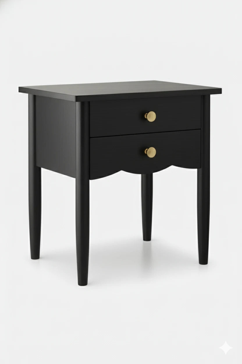 Scallop Side Table