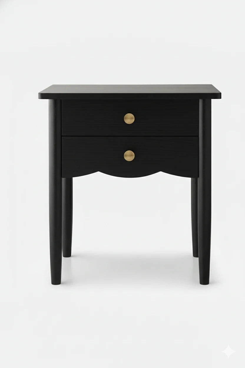 Scallop Side Table
