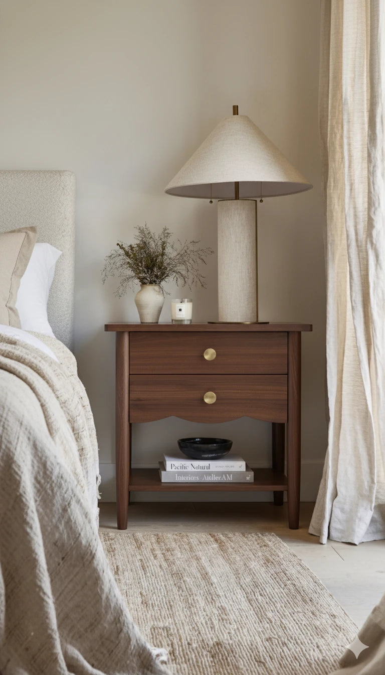 Scallop Side Table