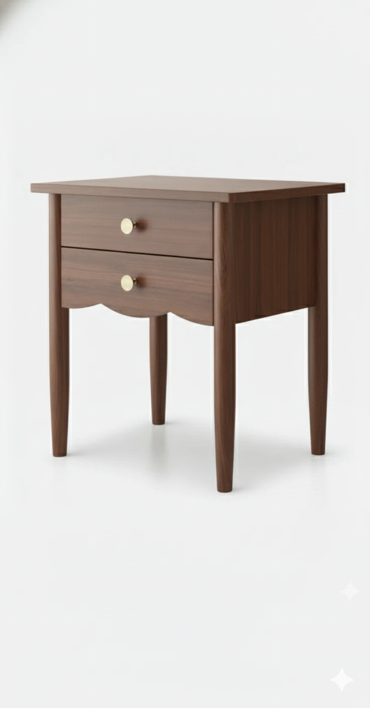 Scallop Side Table