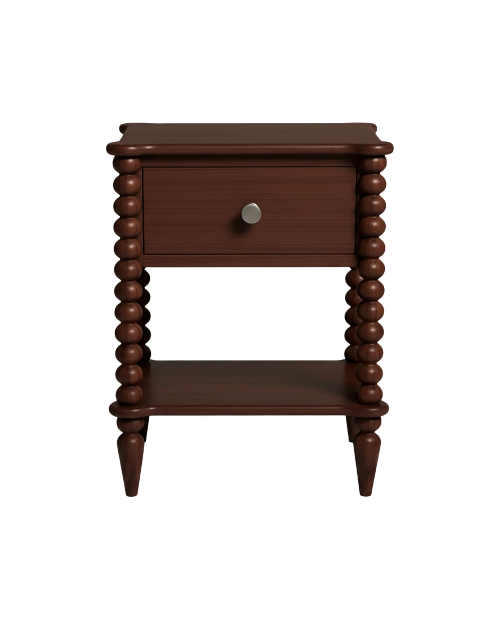 Spindle Wood Side Table
