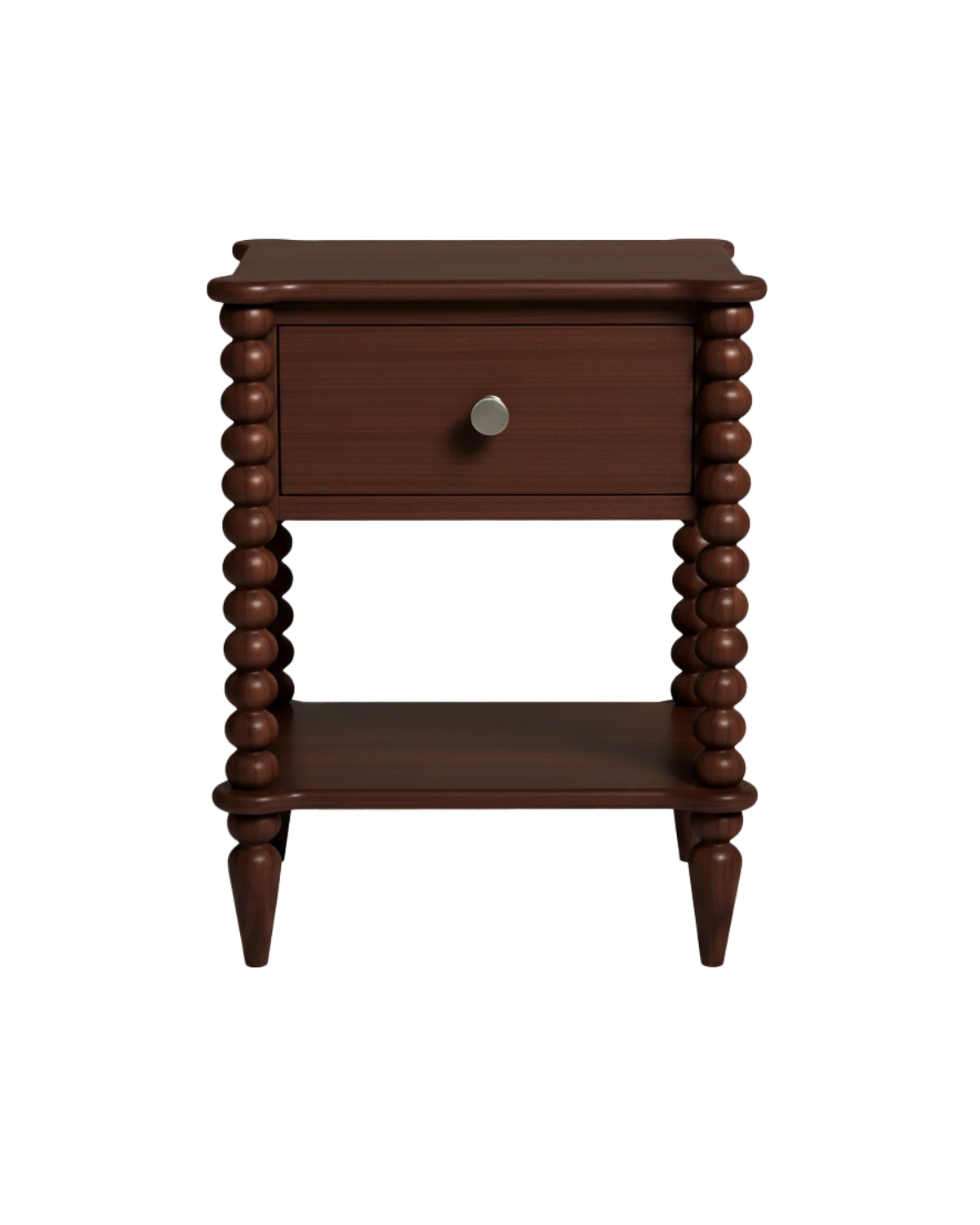 Spindle Wood Side Table