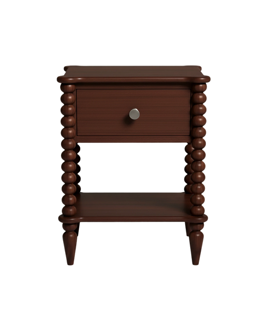 Spindle Wood Side Table