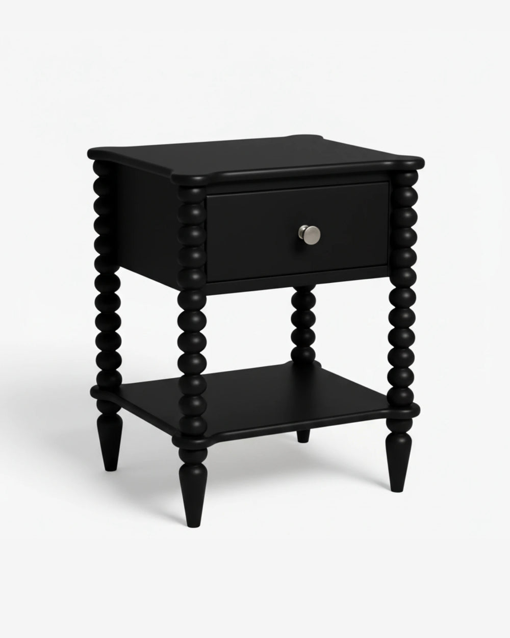 Spindle Wood Side Table