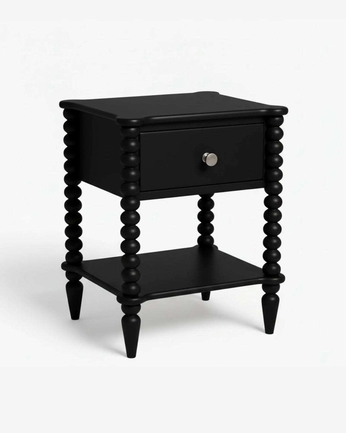 Spindle Wood Side Table
