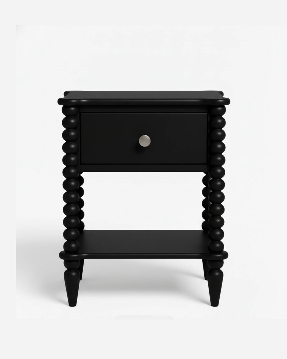 Spindle Wood Side Table