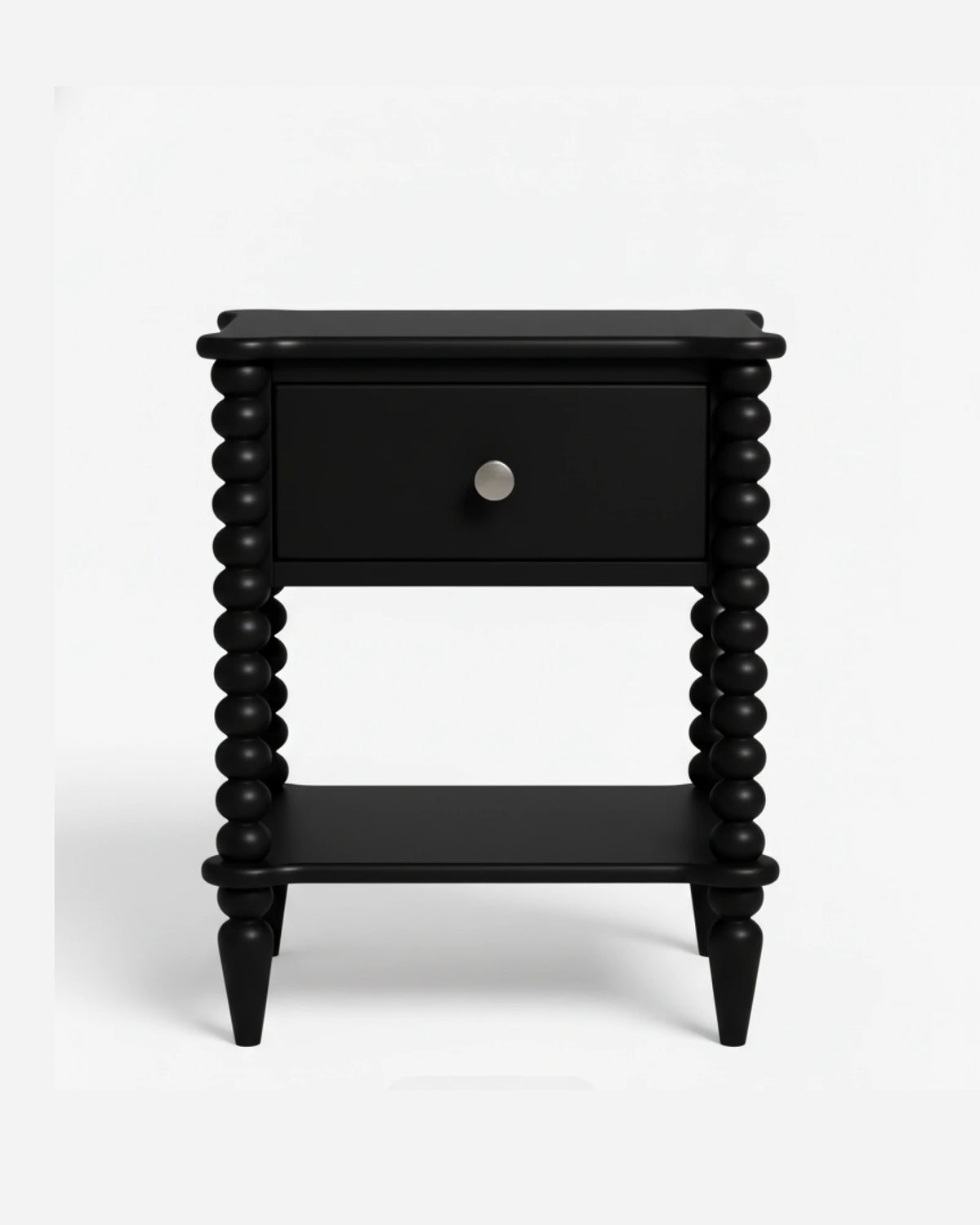 Spindle Wood Side Table