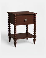 Spindle Wood Side Table